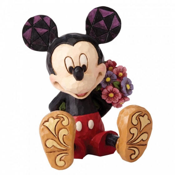 Disney figur Mickey Mini med blomster